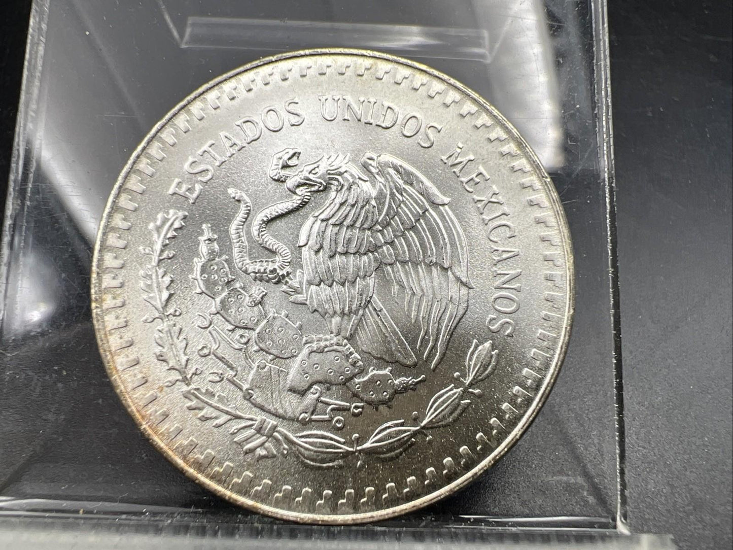 1991 Mo Mexico 1 oz Silver Libertad .999 Plata Pura Coin Gem BU UNC SK#A