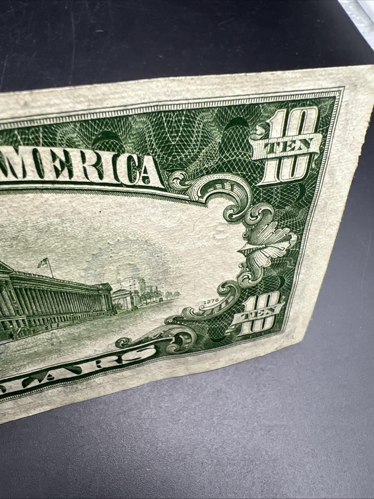 1950 $10 FRN Federal Reserve Note Choice VF Very Fine / XF Extra Fine #124