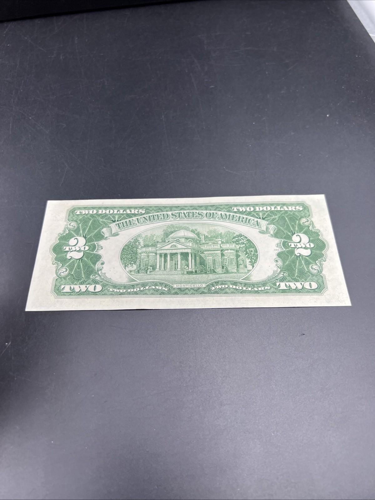 1953 A $2 USN United States Note Red Seal UNC Uncirculated #521