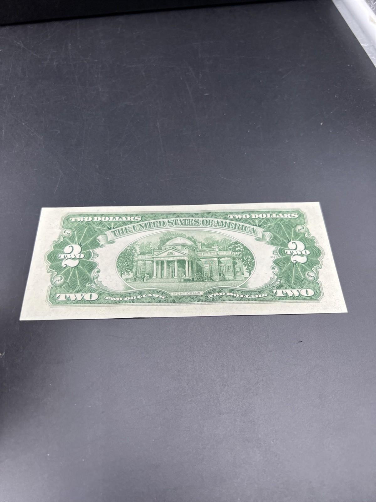 1953 A $2 USN United States Note Red Seal UNC Uncirculated #521