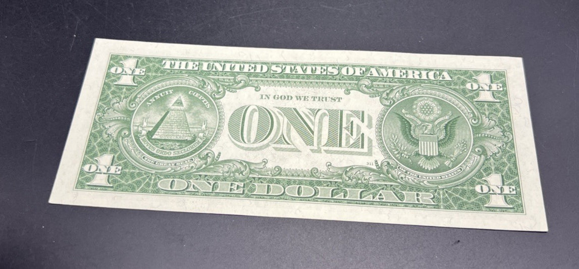 1957 $1 One Dollar Silver Certificate Blue Seal XF / AU CIRC #324