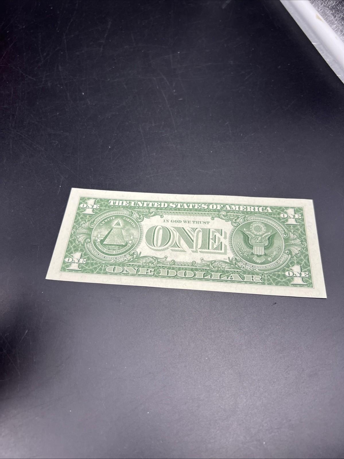 1957 $1 One Dollar Silver Certificate Blue Seal XF / AU CIRC #324