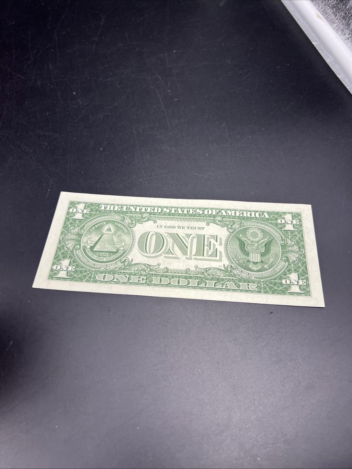 1957 $1 One Dollar Silver Certificate Blue Seal XF / AU CIRC #324