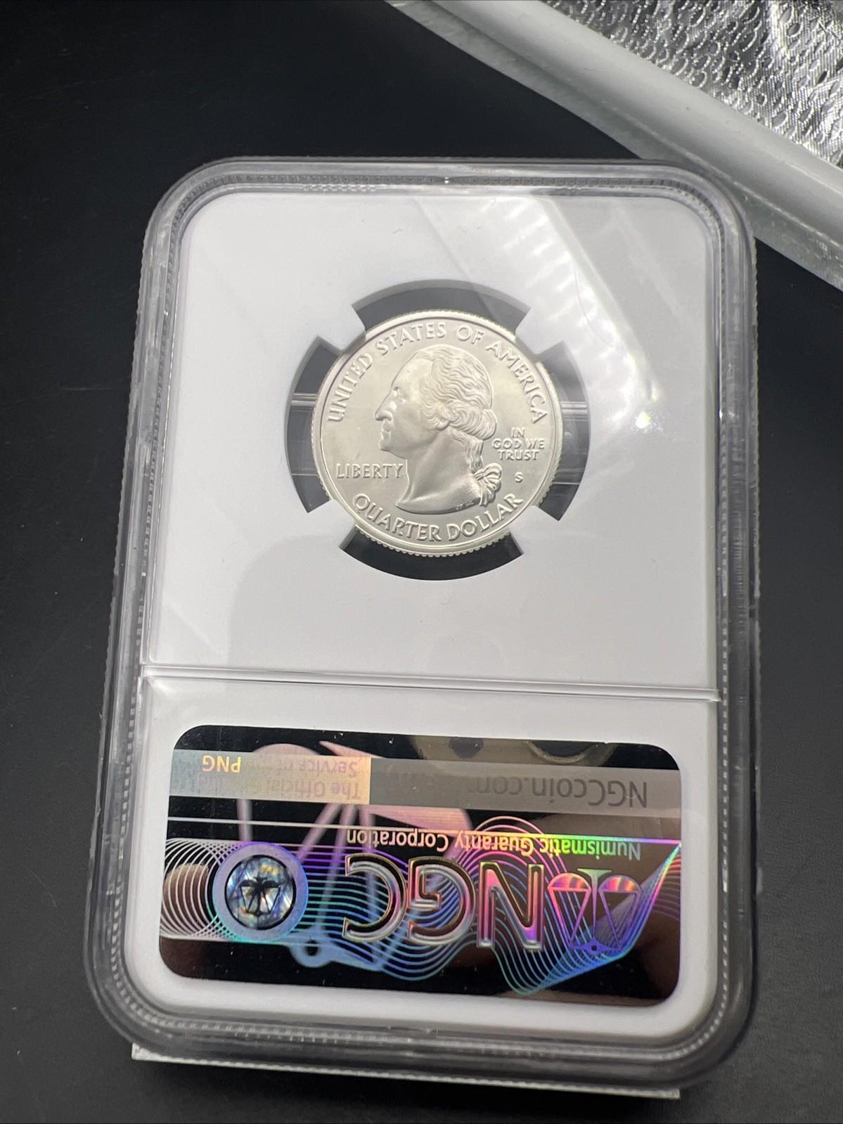 2005 S Kansas State Statehood Silver Quarter Coin NGC PF69 UCAM #024