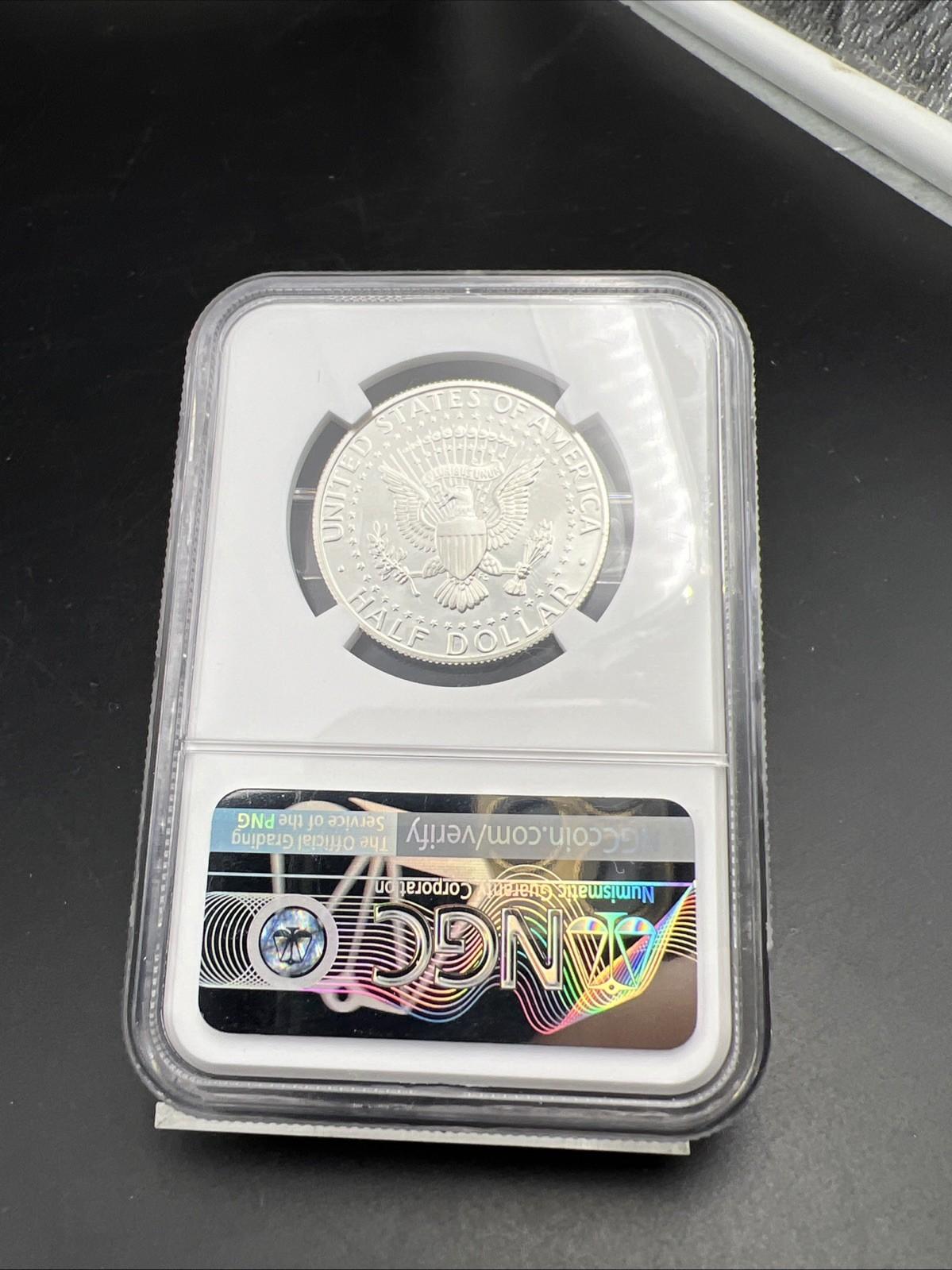 1992 S 50c Kennedy 90% Silver Half Dollar Coin NGC PF69 UCAM Certified #021