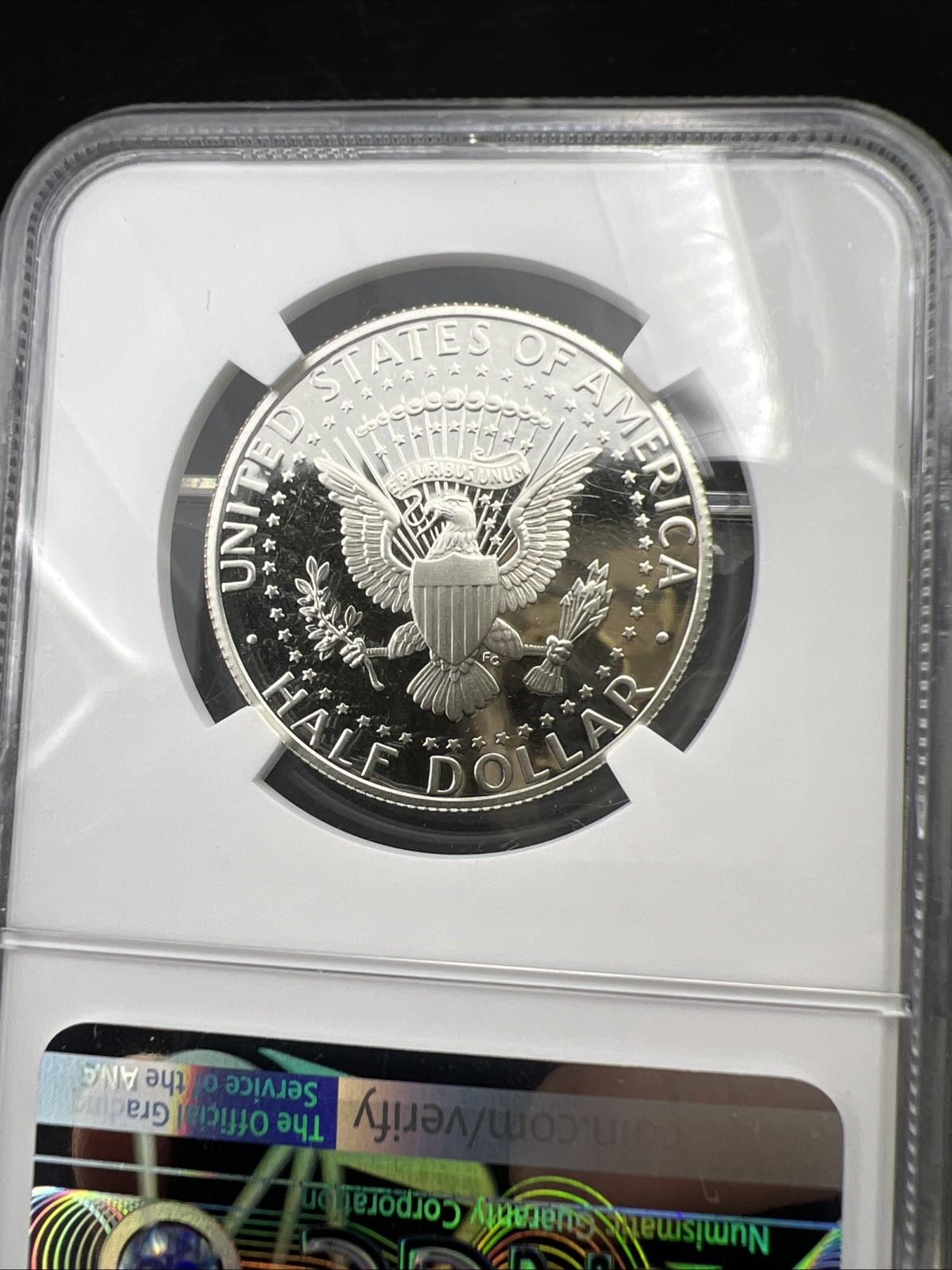 1992 S 50c Kennedy 90% Silver Half Dollar Coin NGC PF69 UCAM Certified #021