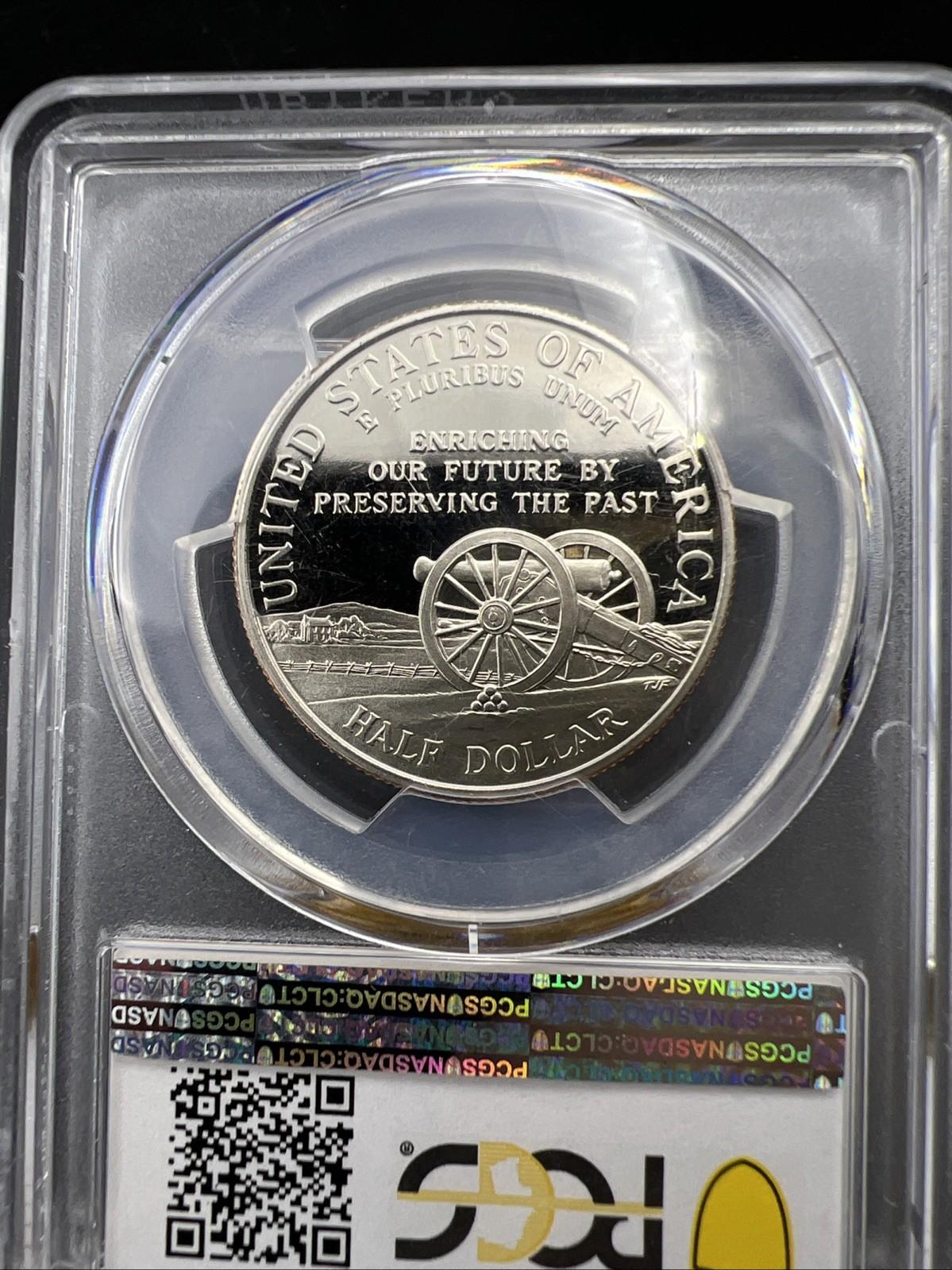 1995 S Civil War 50c Commemorative Copper Nickel Half Dollar Coin PR69 DCAM PCGS