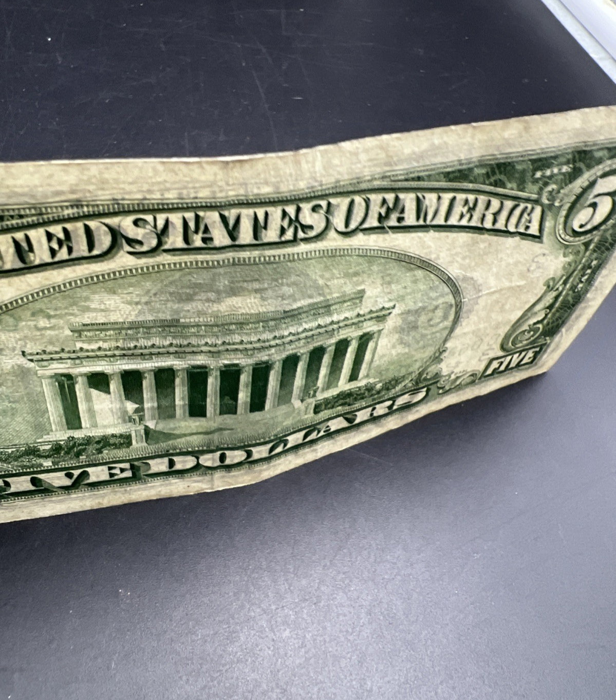 1950 D $5 FRN Five Dollar Federal Reserve Note Green Seal VF Very Fine #287