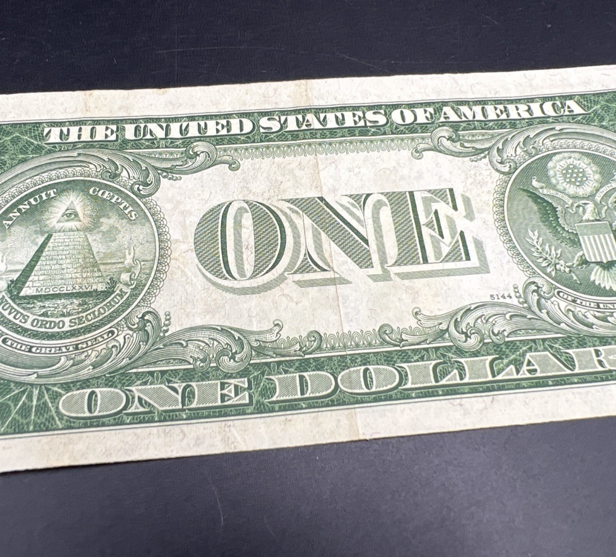 1935 D $1 One Dollar Blue Seal Silver Certificate VF Very Fine #392