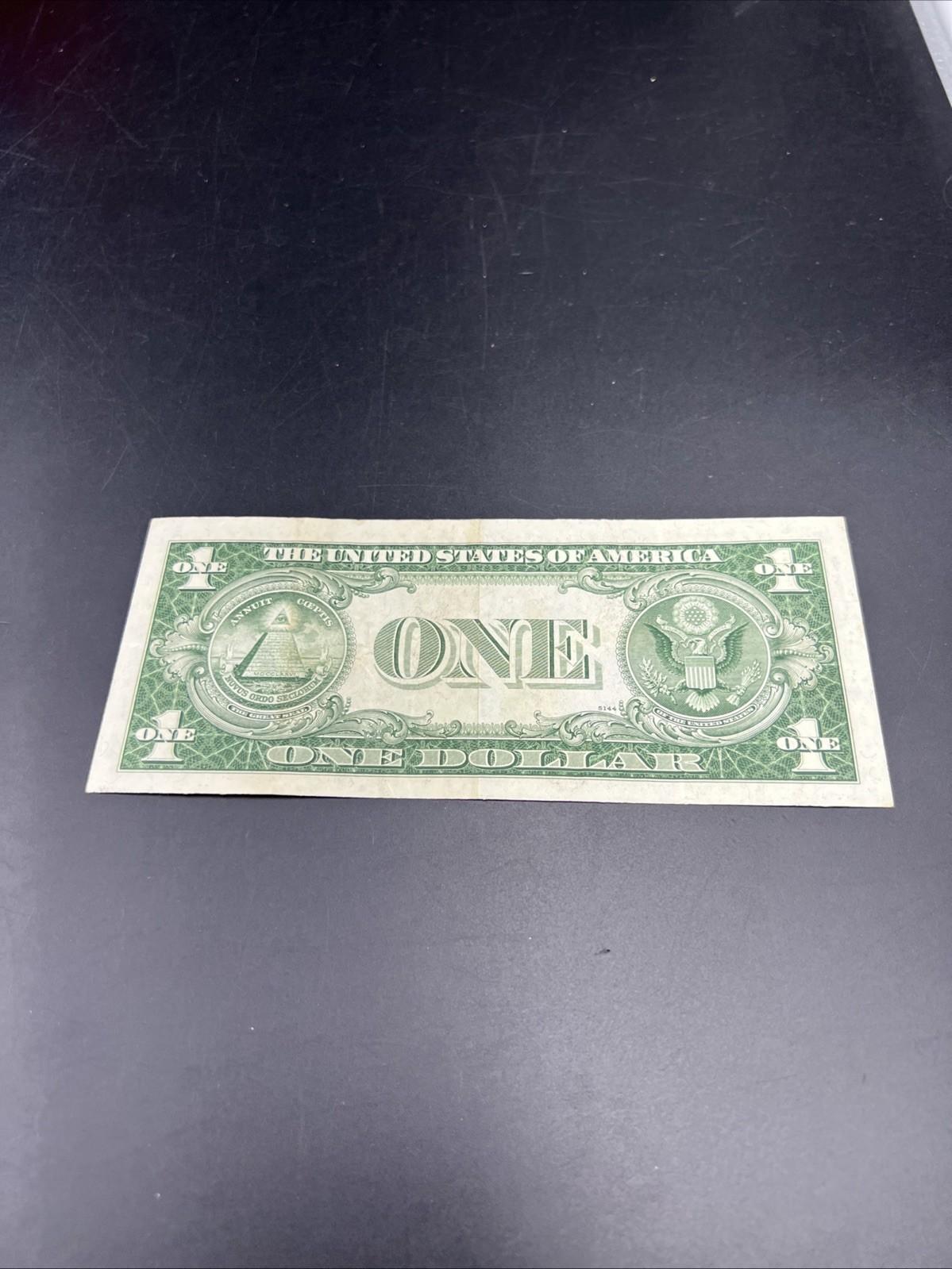 1935 D $1 One Dollar Blue Seal Silver Certificate VF Very Fine #392