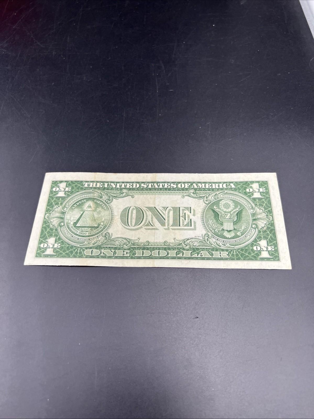 1935 D $1 One Dollar Blue Seal Silver Certificate VF Very Fine #392