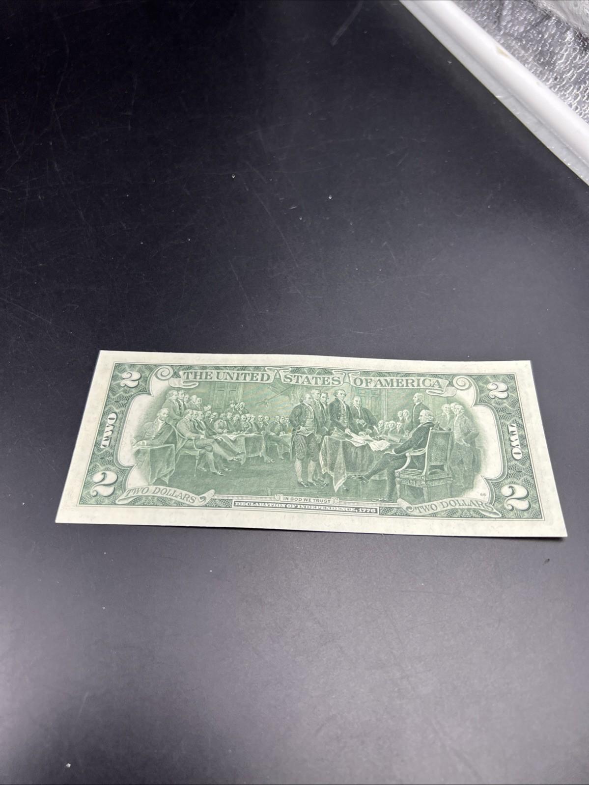 1976 $2 FRN Bicentennial Federal Reserve Note CH UNC #916