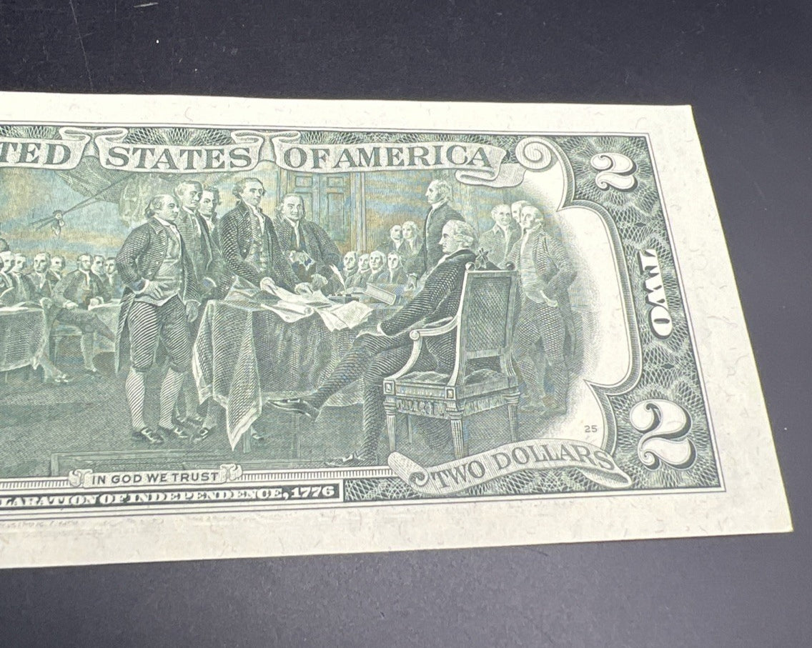 1976 $2 FRN Bicentennial Federal Reserve Note CH UNC #503