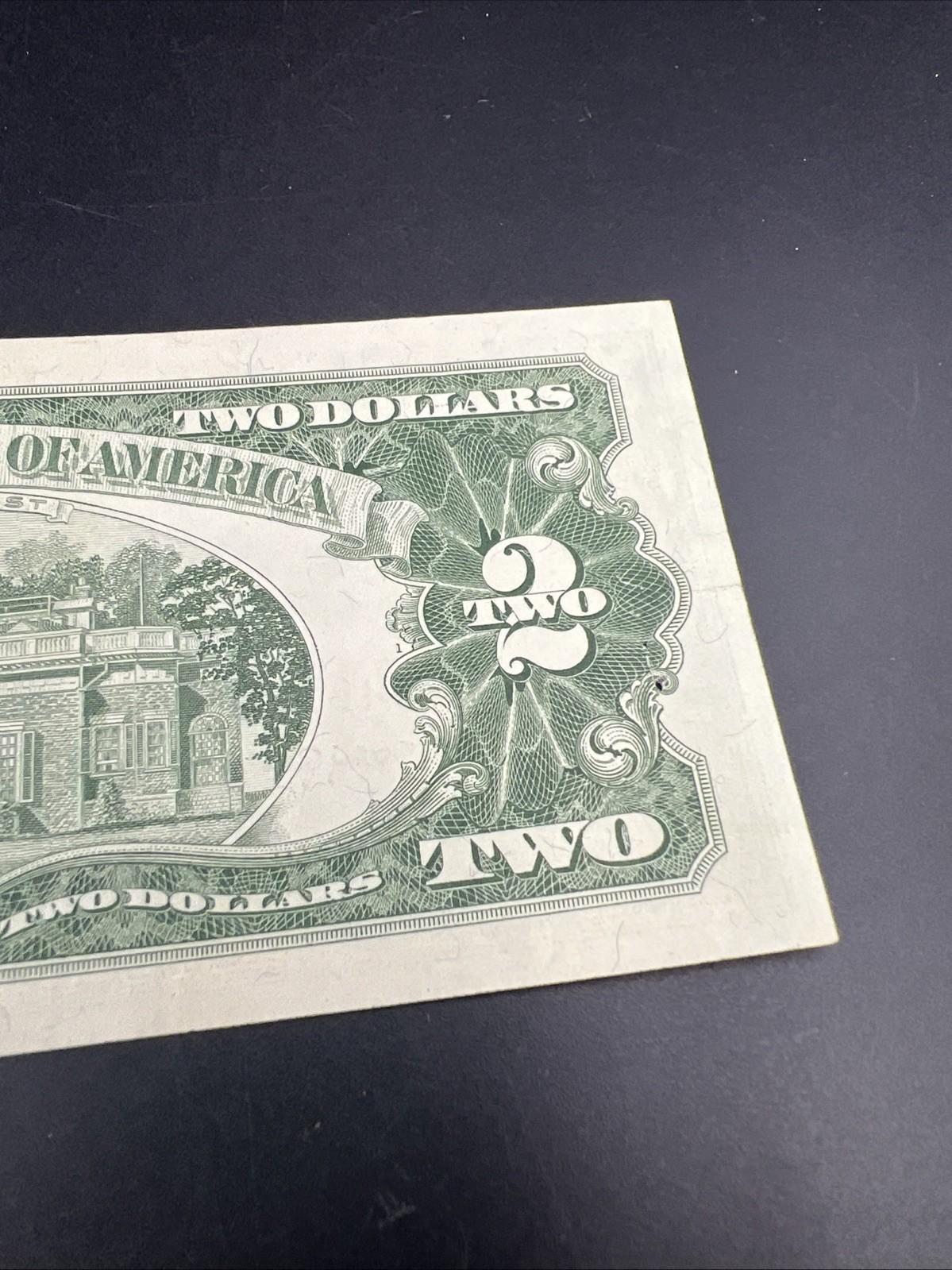 1963 A $2 USN United States Note XF EF Extra Fine Details pinhole #677