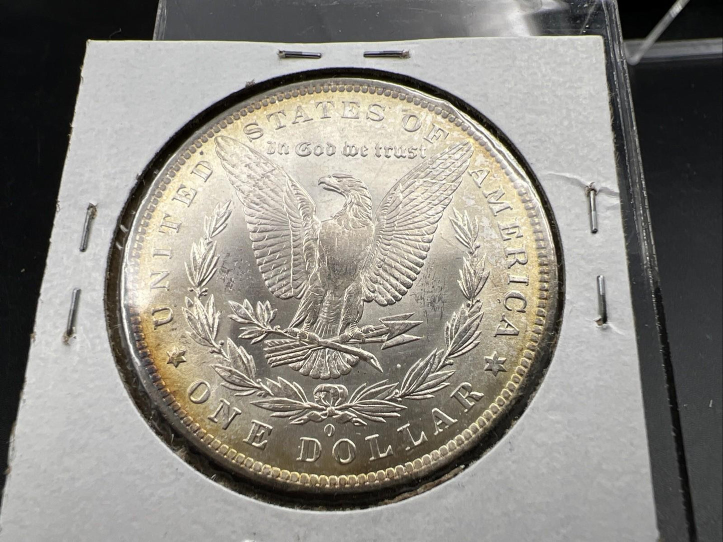 1883 O $1 Morgan Silver Dollar Coin Choice BU UNC Nice Toning Toner