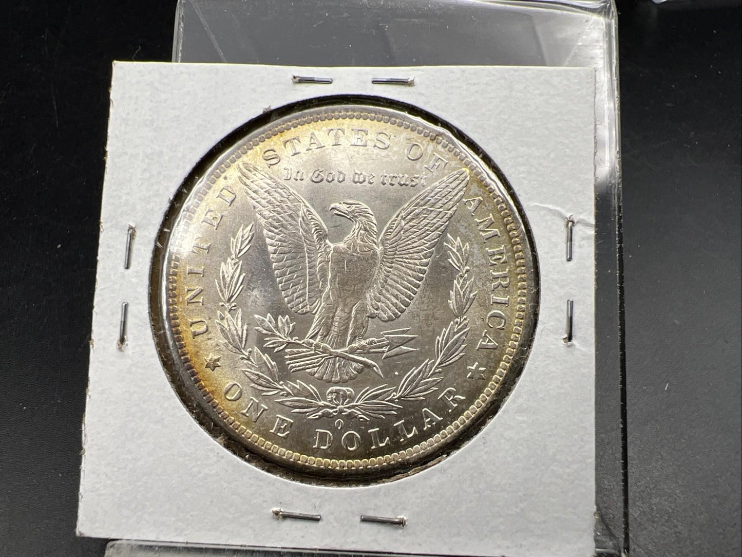 1883 O $1 Morgan Silver Dollar Coin Choice BU UNC Nice Toning Toner