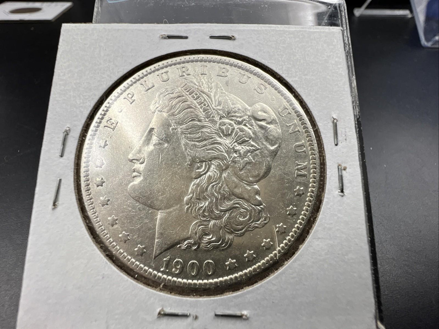 1900 O / CC Morgan Silver Dollar Coin AU Details OMM VAM