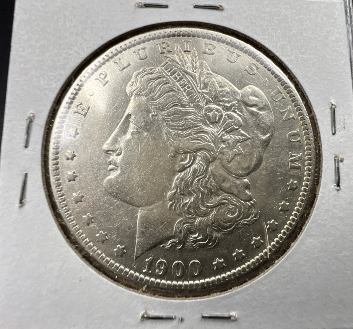 1900 O / CC Morgan Silver Dollar Coin AU Details OMM VAM