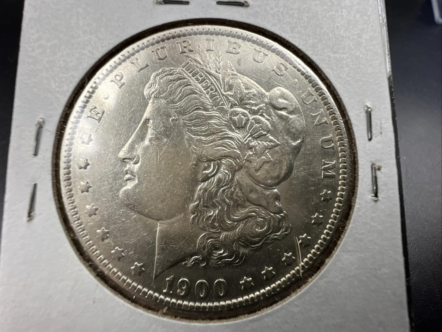 1900 O / CC Morgan Silver Dollar Coin AU Details OMM VAM