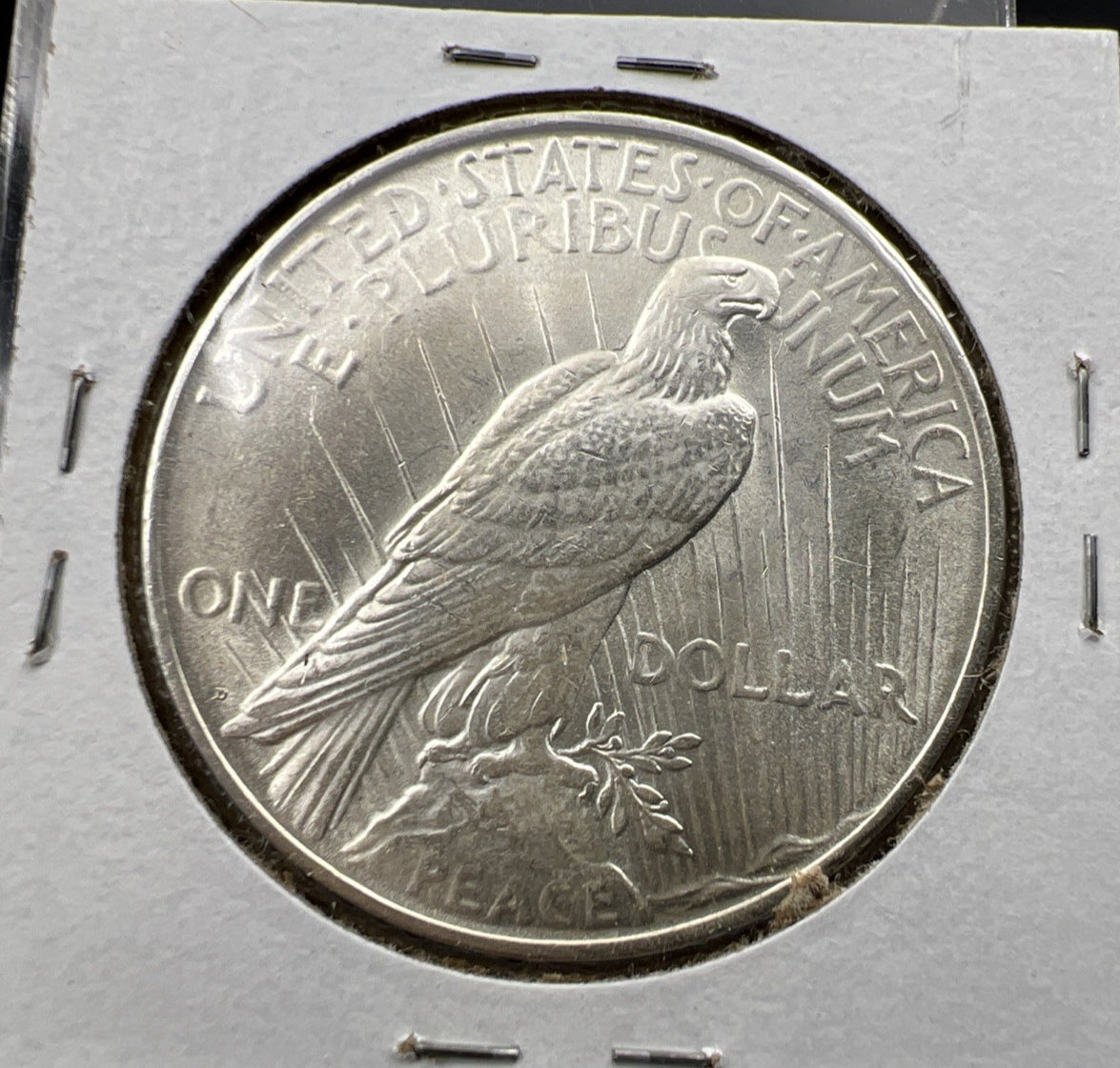 1922 D Peace $1 Dollar Coin Die Cracks Obverse Vam BU UNC