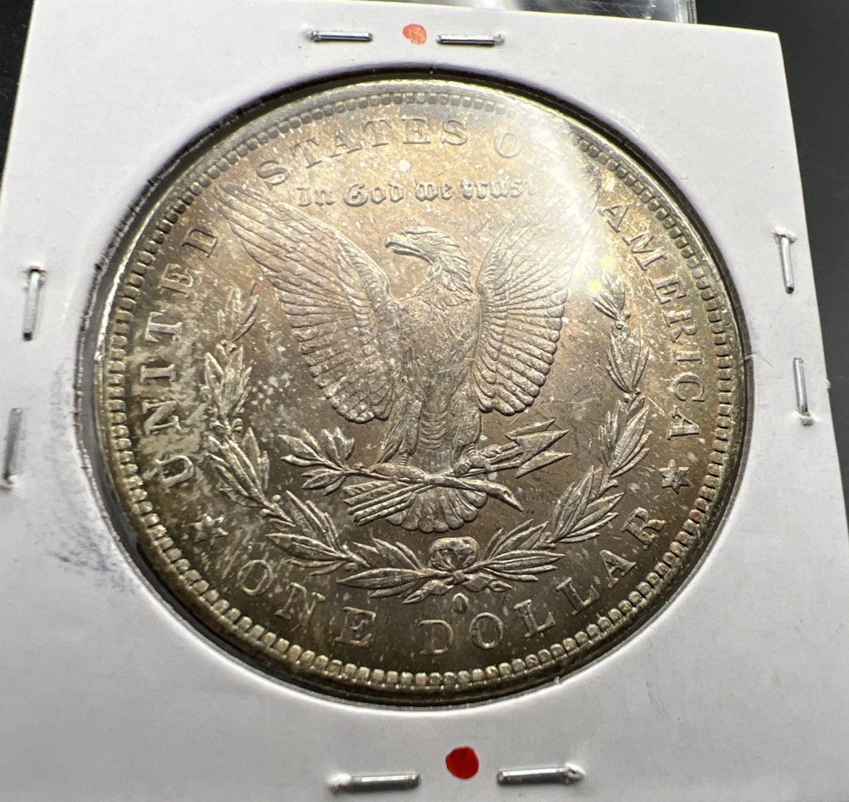 1884 O $1 Morgan Silver Dollar Coin Choice BU UNC PQ Toning Toner SK#A