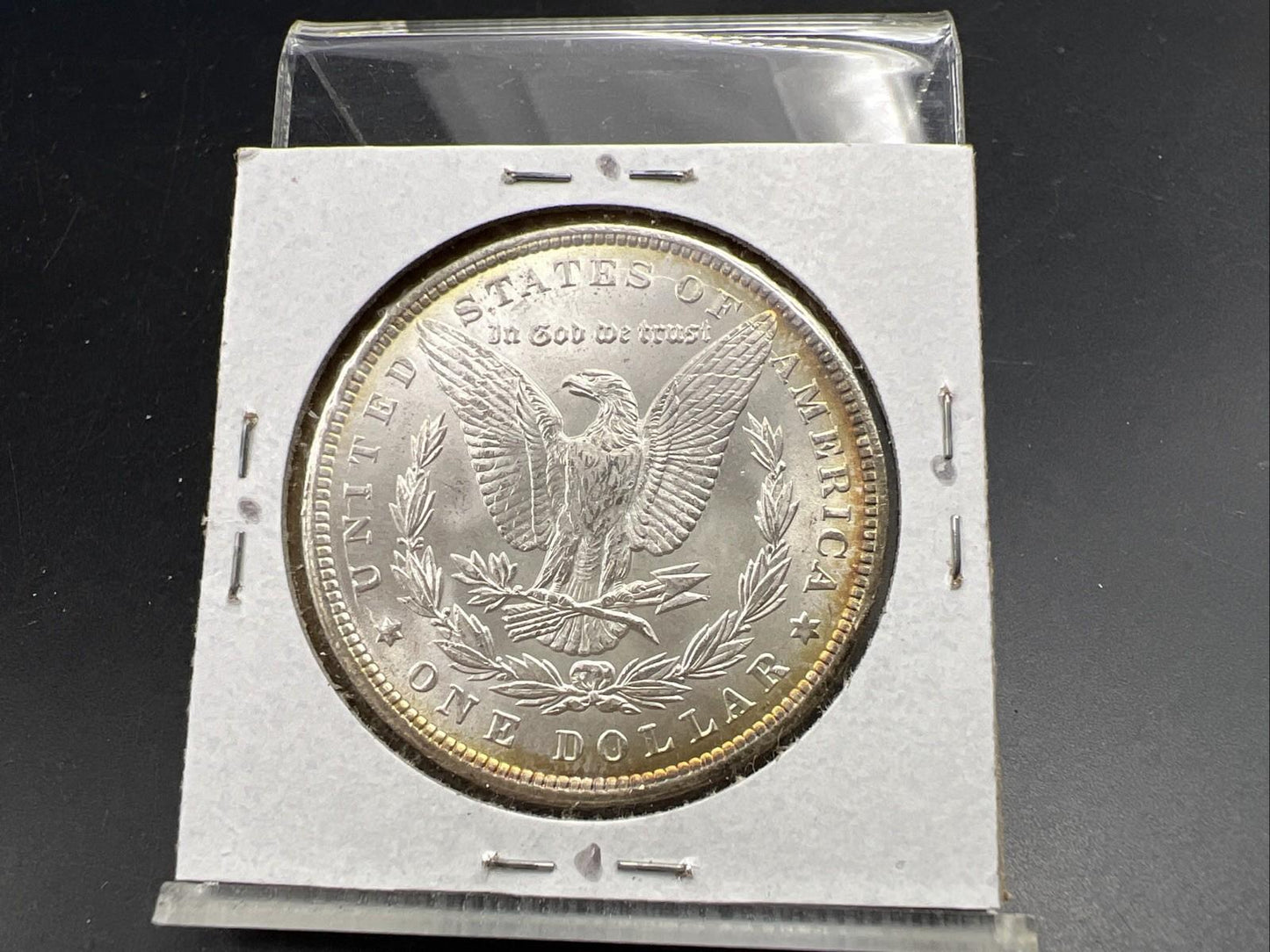 1900 $1 Morgan Silver Dollar Coin Choice BU UNC PQ Toning Toner OBV