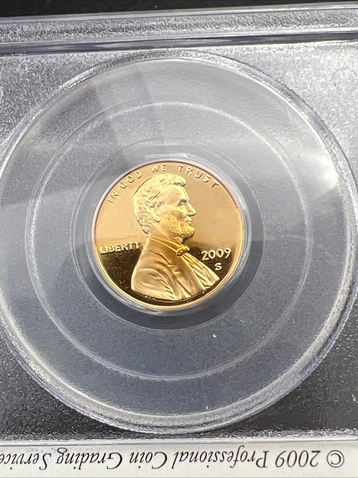 2009 S 1c Lincoln Bicentennial Commemorative Childhood Cent Coin PR69 DCAM PCGS