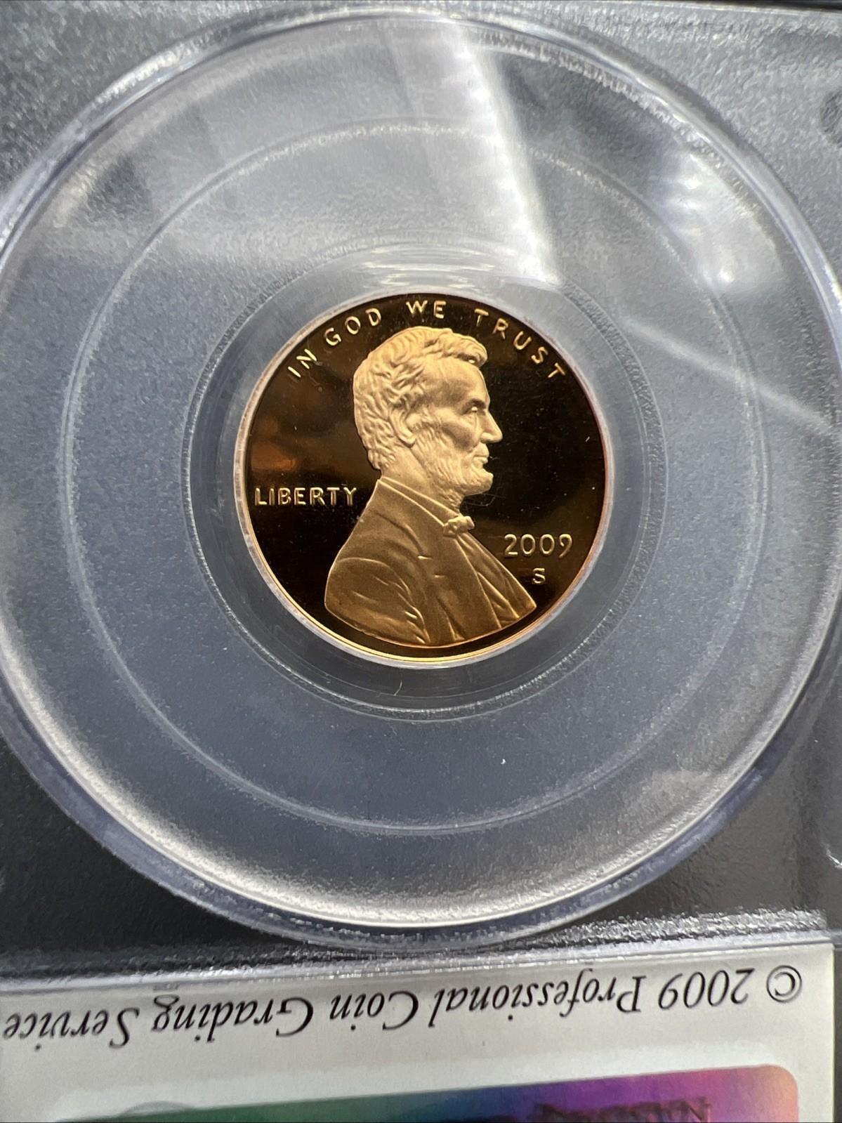 2009 S 1c Lincoln Bicentennial Commemorative Presidency Cent Coin PR69 DCAM PCGS