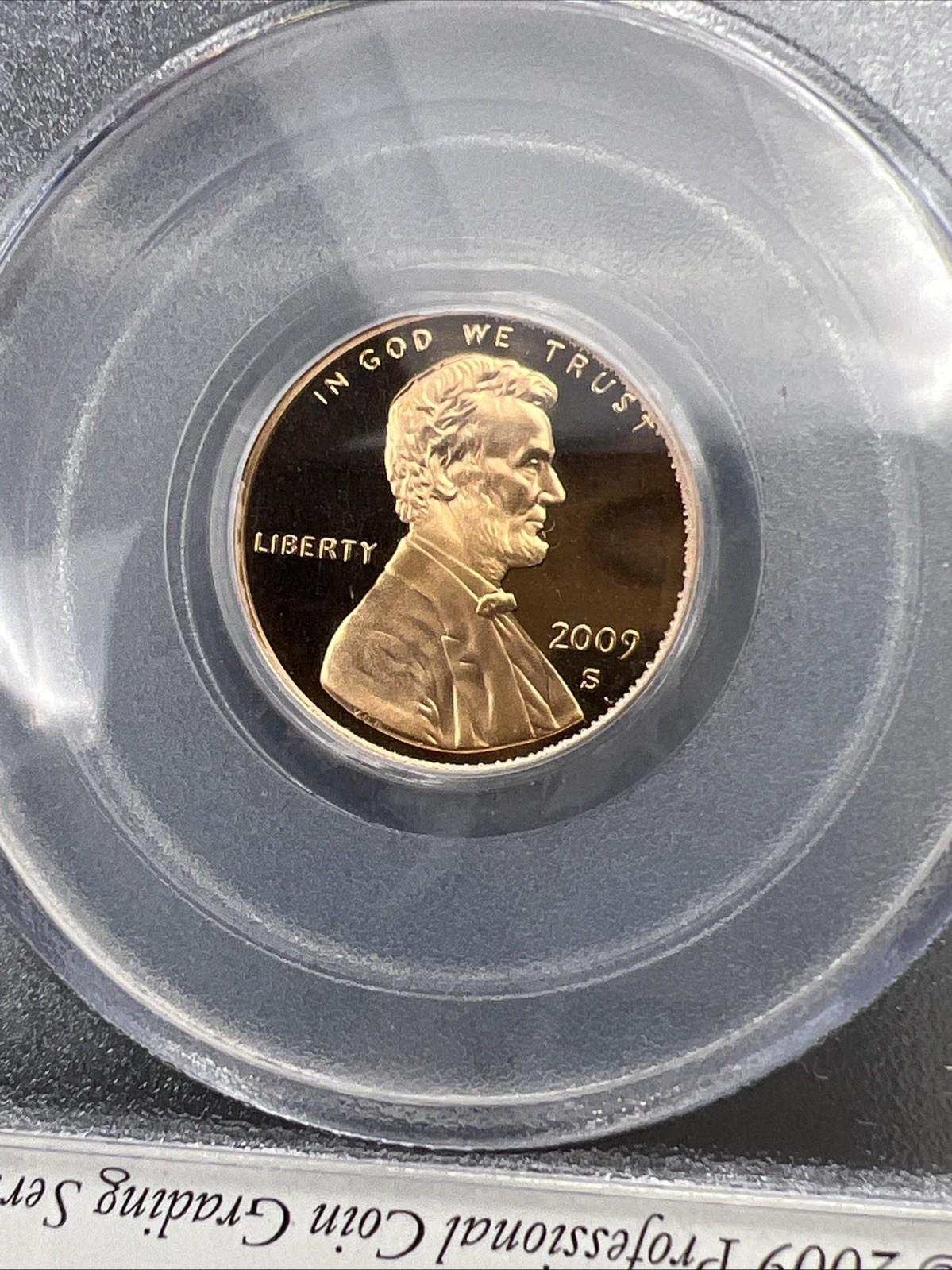 2009 S 1c Lincoln Bicentennial Commemorative Formative Cent Coin PR69 DCAM PCGS