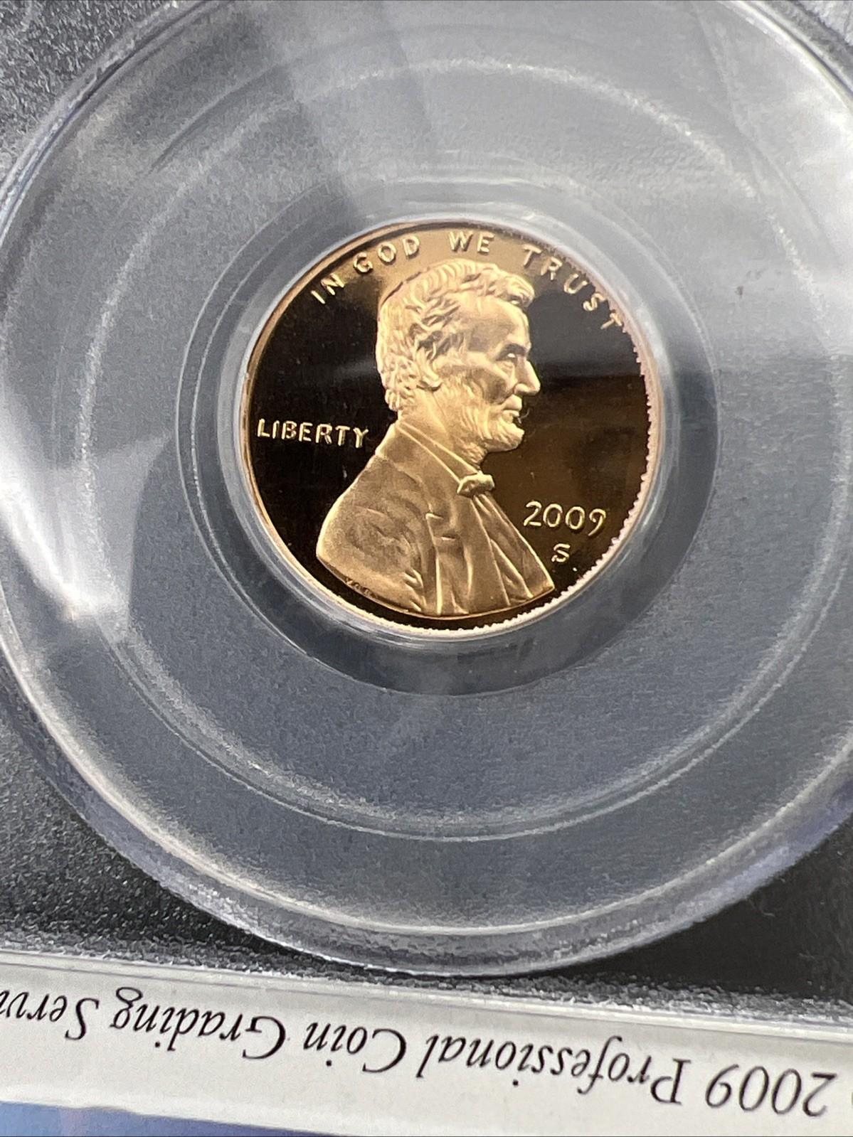 2009 S 1c Lincoln Bicentennial Commemorative Formative Cent Coin PR69 DCAM PCGS