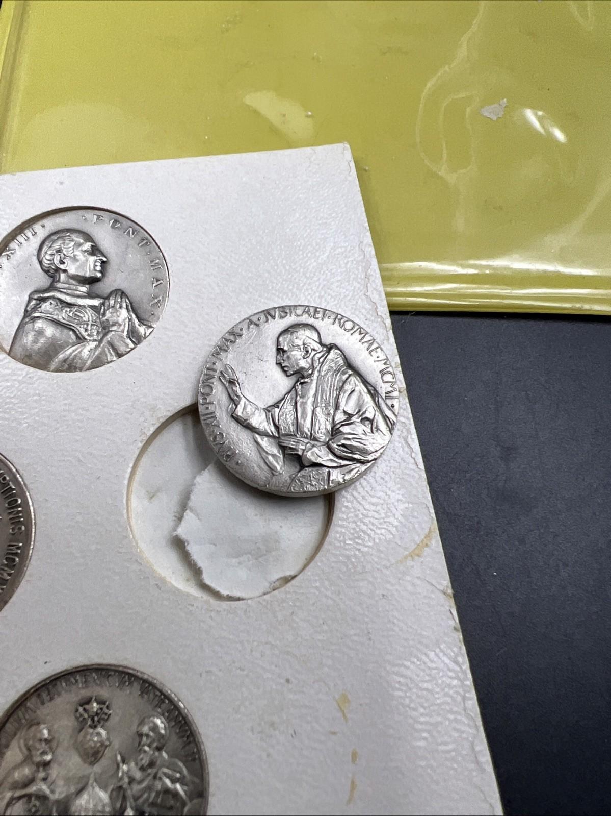 Great Events of the Catholic Church 10 Coin High Relief Medal Set in Folio