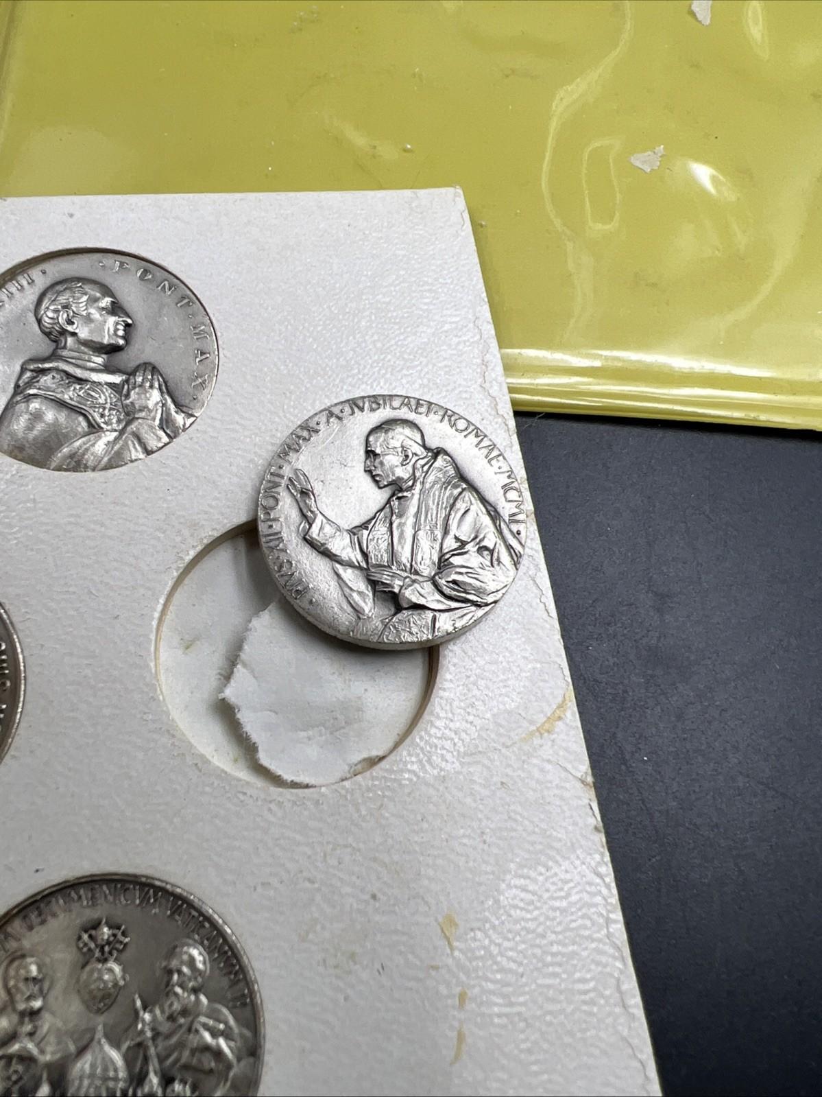 Great Events of the Catholic Church 10 Coin High Relief Medal Set in Folio