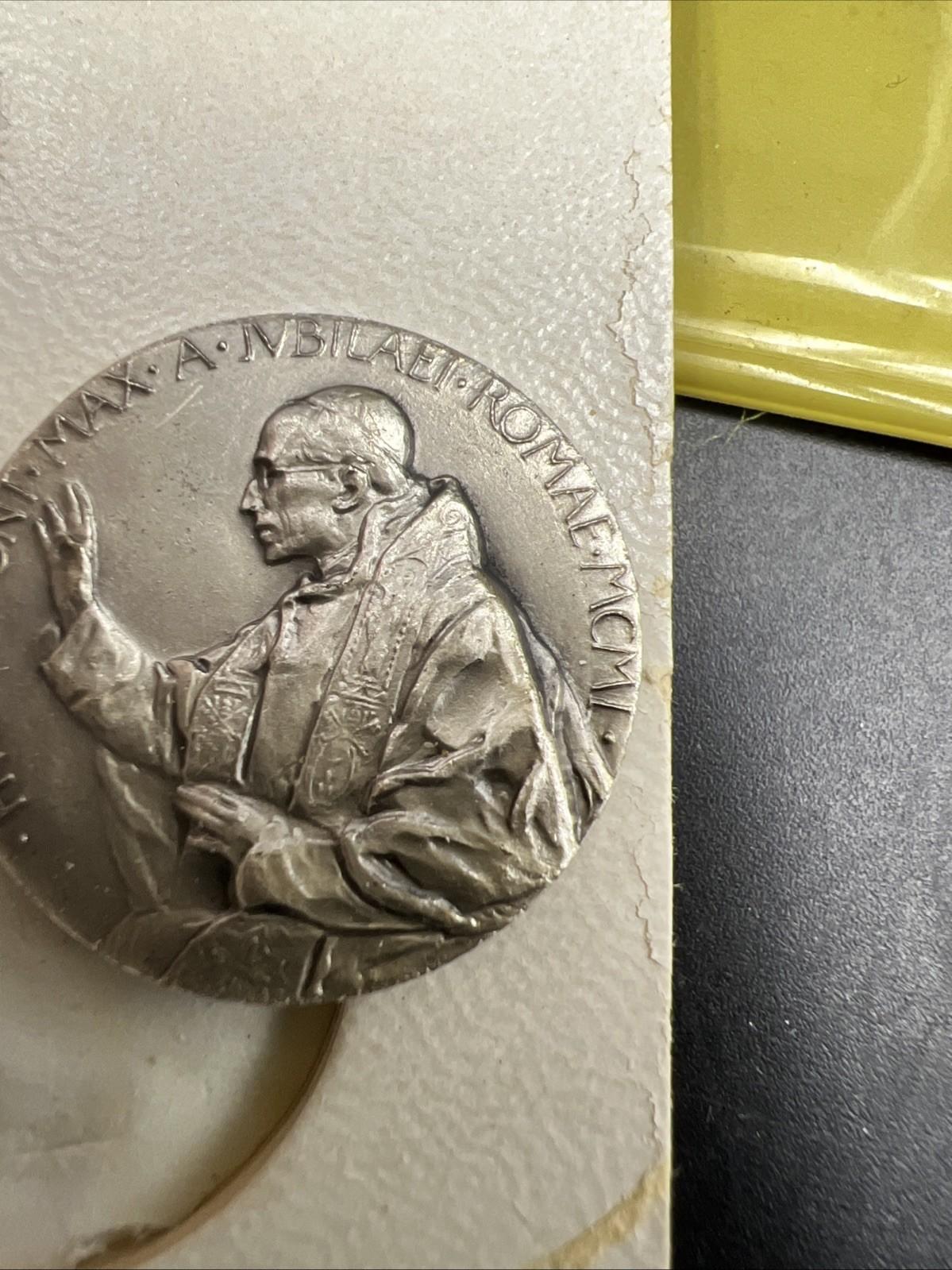 Great Events of the Catholic Church 10 Coin High Relief Medal Set in Folio