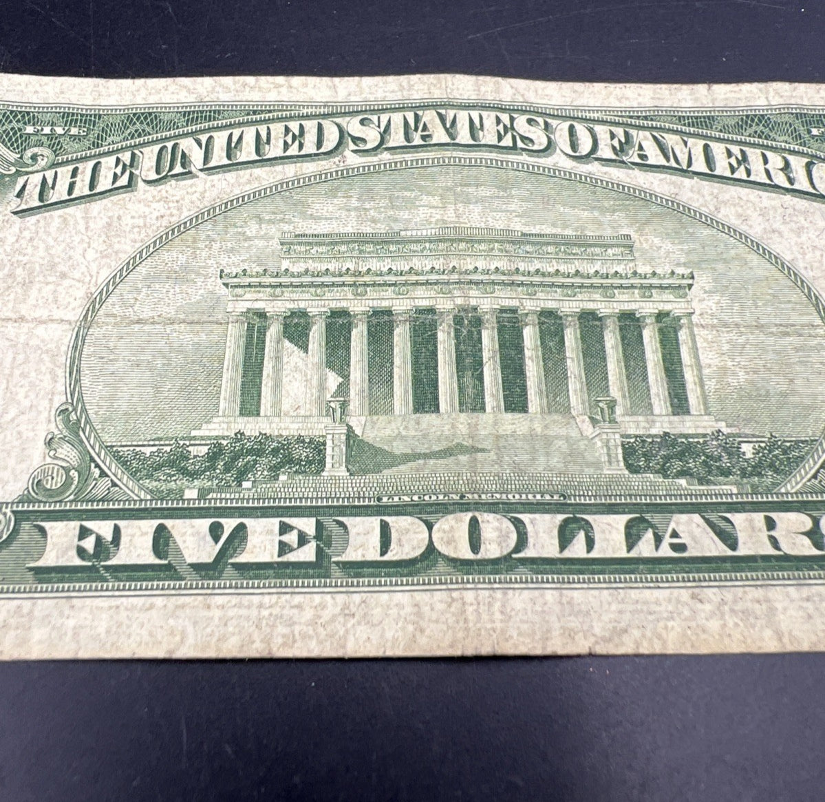 1950 B $5 FRN Federal Reserve Note VG Very Good Circ #799