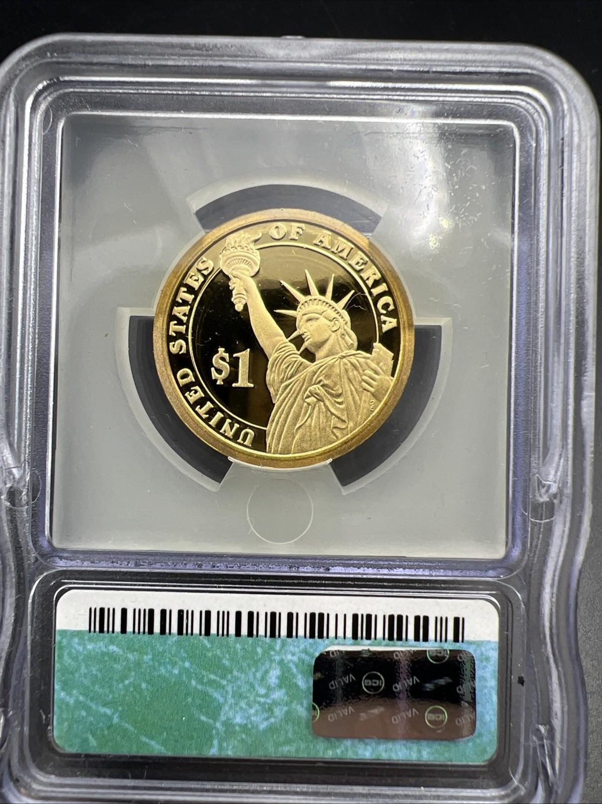 2007 S $1 Thomas Jefferson Presidential Dollar Proof Coin PR70 DCAM ICG #132