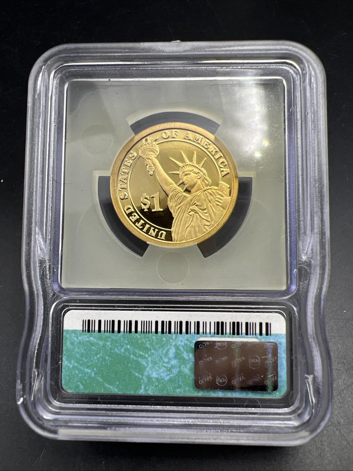 2007 S $1 George Washington Presidential Dollar Proof Coin PR70 DCAM ICG #117