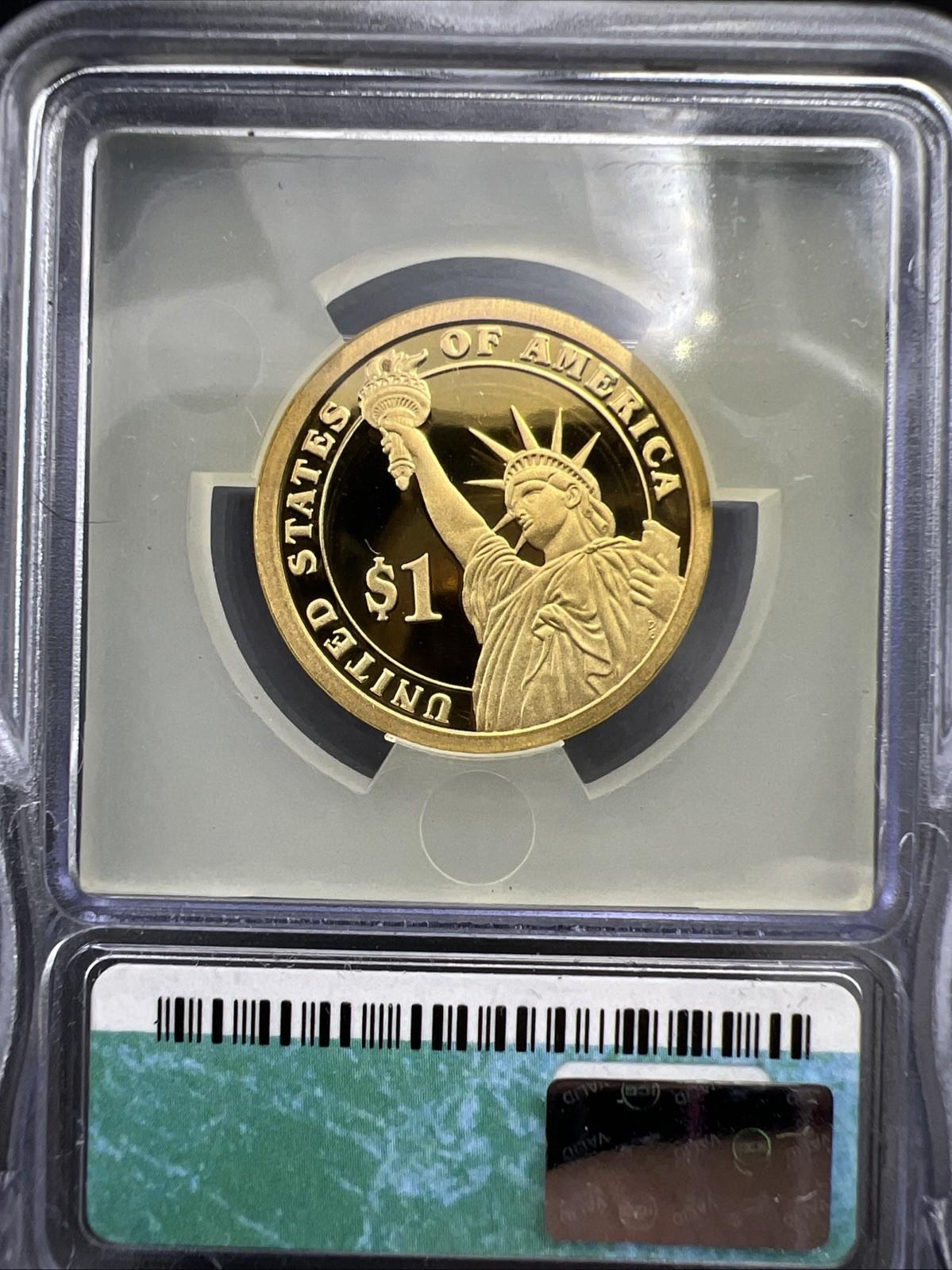 2007 S $1 George Washington Presidential Dollar Proof Coin PR70 DCAM ICG #117