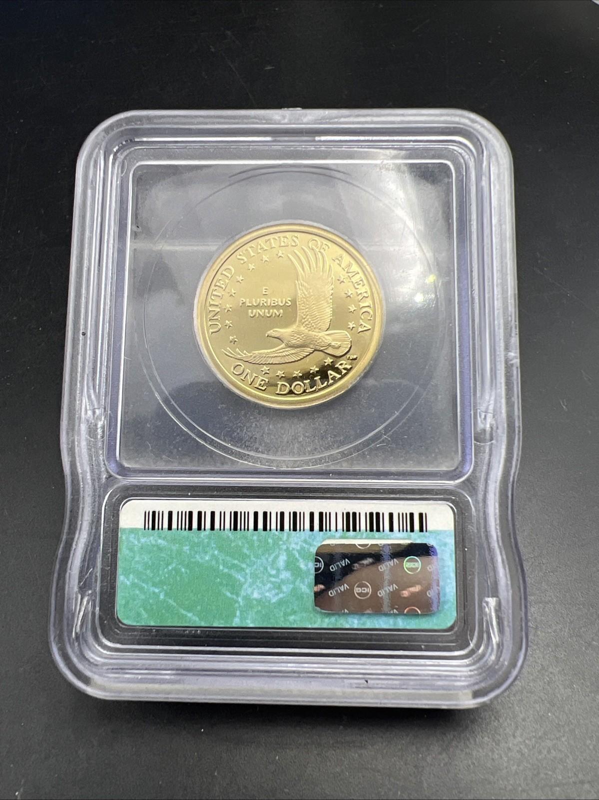 2007 S $1 Sacagawea Native Dollar Proof Coin PR70 DCAM ICG #111