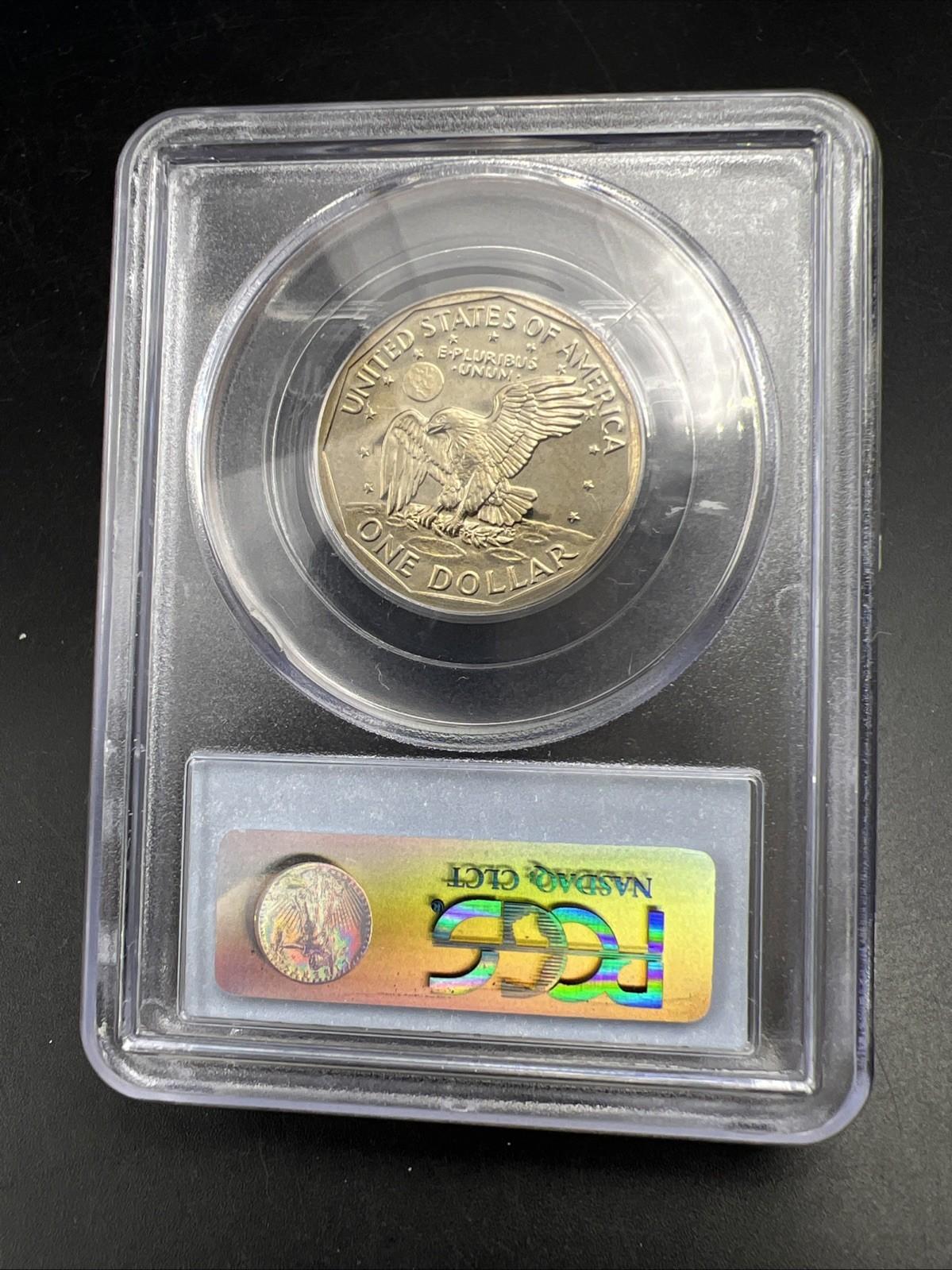 1979 S $1 SBA Susan B Anthony Dollar Coin PR70 DCAM Type 1 Variety Some Tone #89