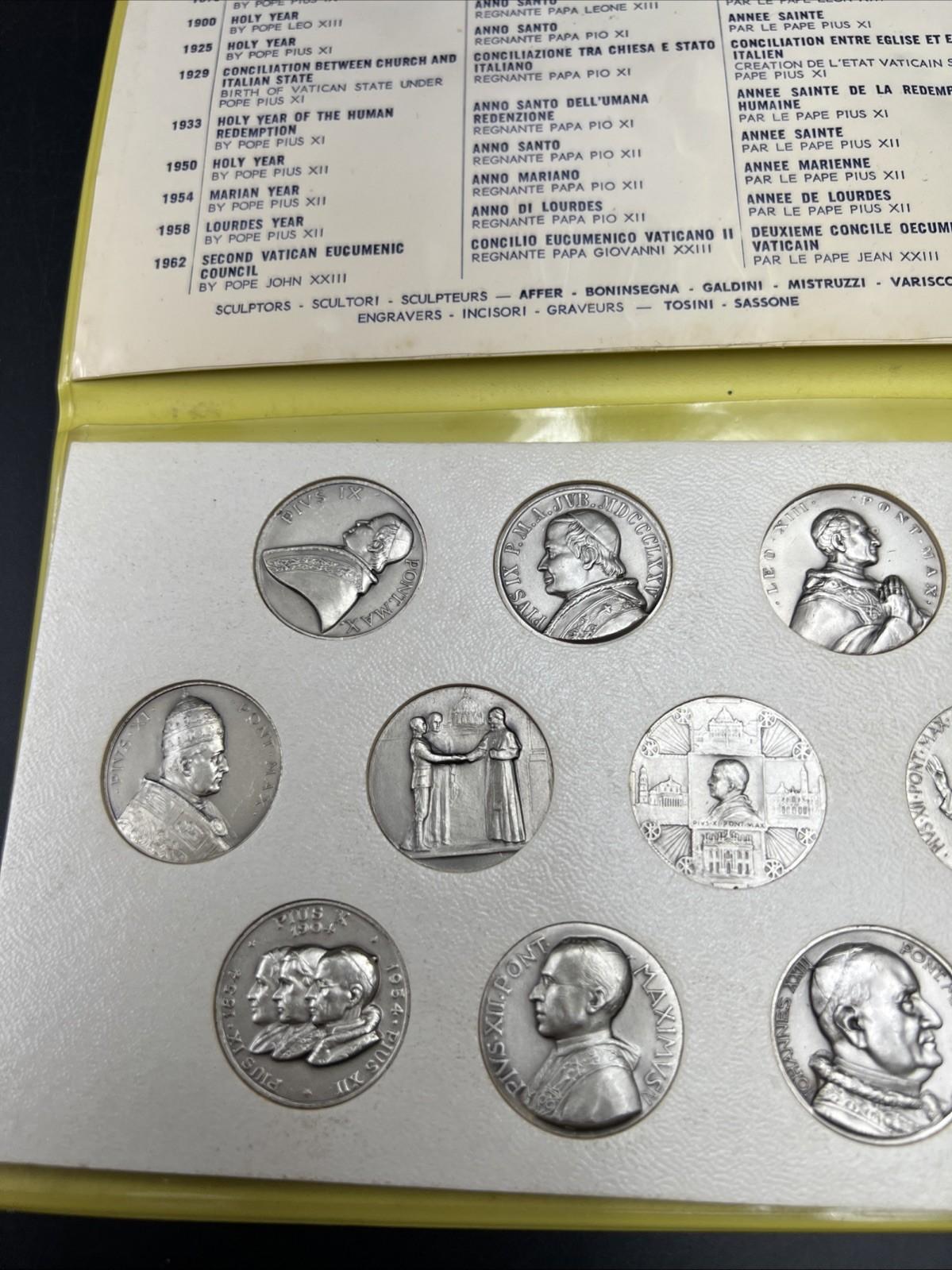 Great Events of the Catholic Church 10 Coin High Relief Medal Set in Folio SKU#B