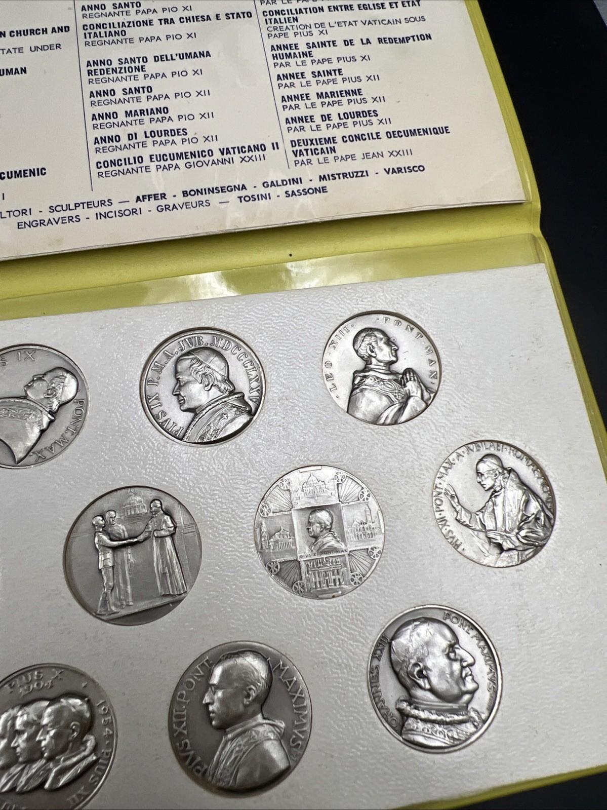 Great Events of the Catholic Church 10 Coin High Relief Medal Set in Folio SKU#B