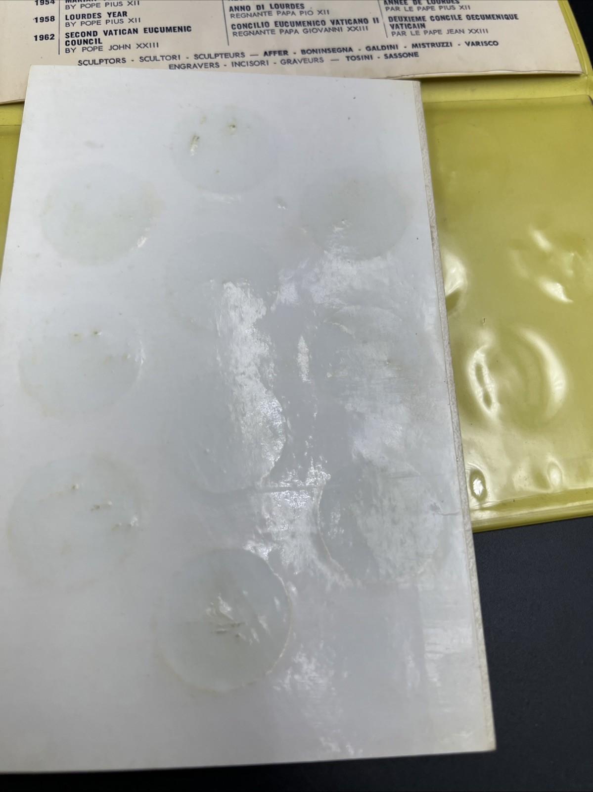 Great Events of the Catholic Church 10 Coin High Relief Medal Set in Folio SKU#B