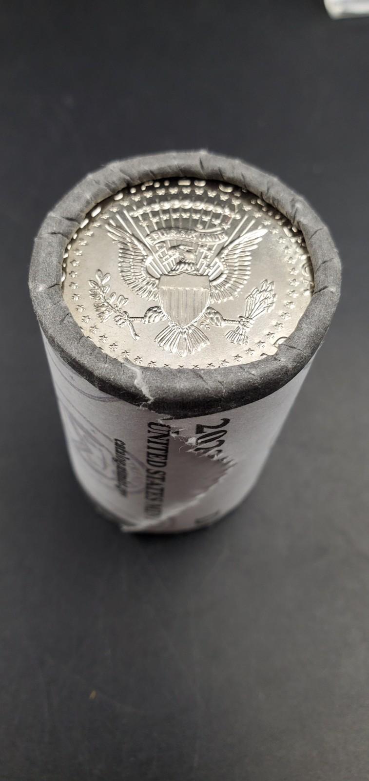 2023 D JFK 50c Kennedy Half Dollar U.S. Mint OBW Roll US 20 Coins BU UNC