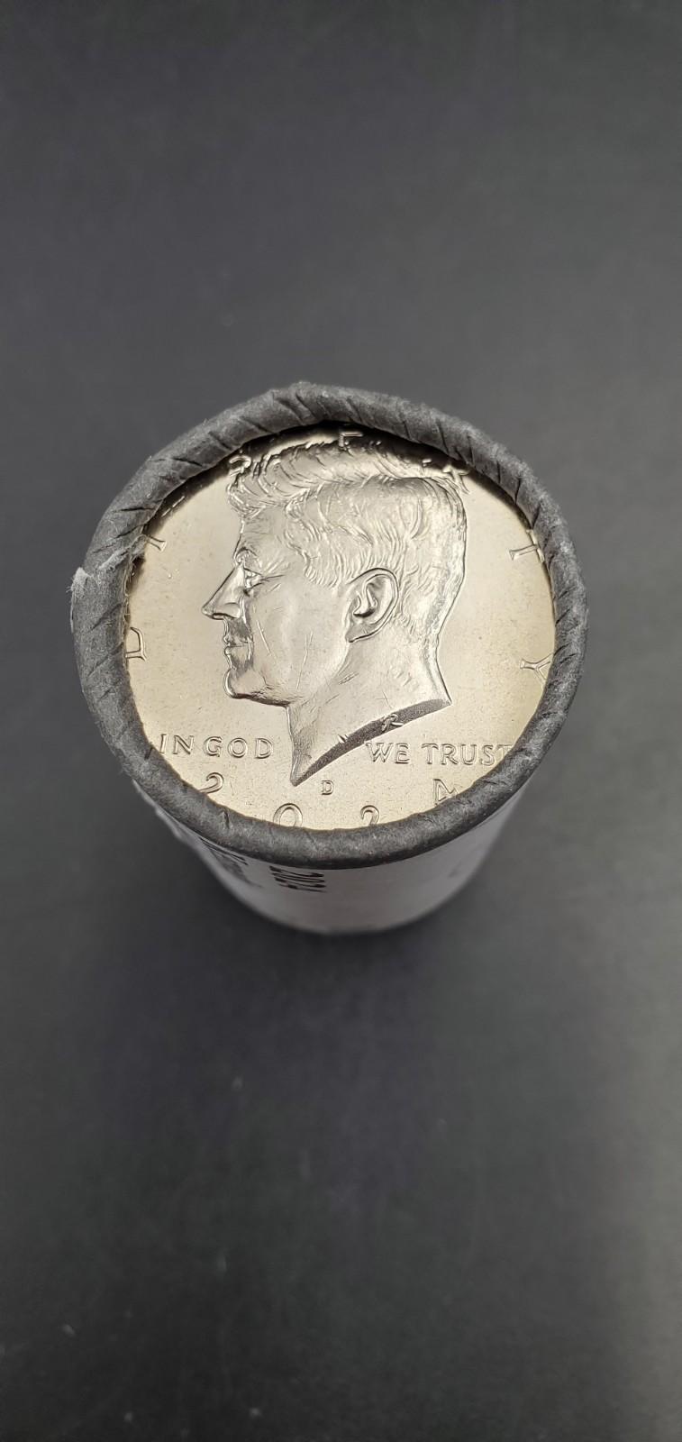 2024 D JFK 50c Kennedy Half Dollar US Mint OBW Roll US 20 Coins BU UNC