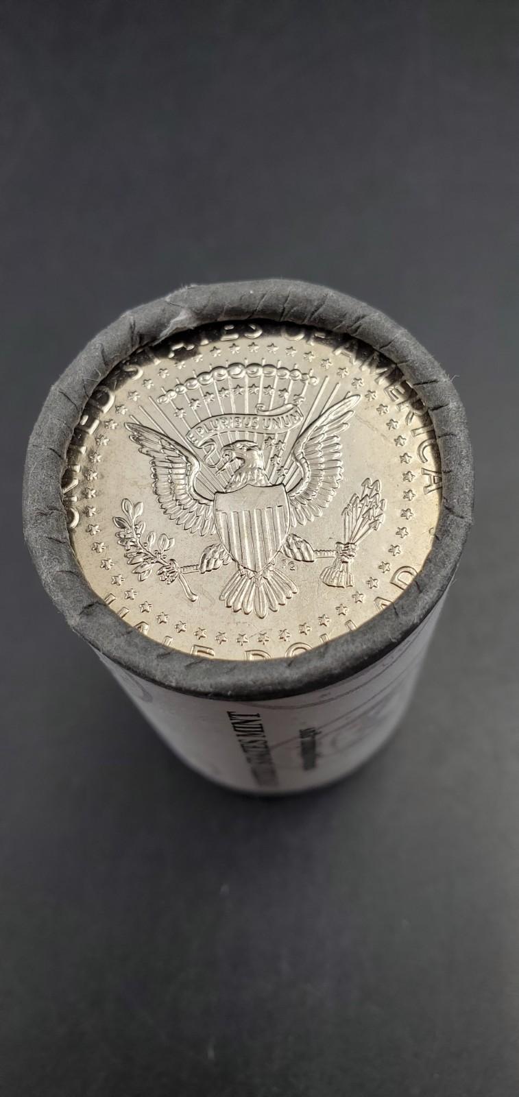 2024 D JFK 50c Kennedy Half Dollar US Mint OBW Roll US 20 Coins BU UNC