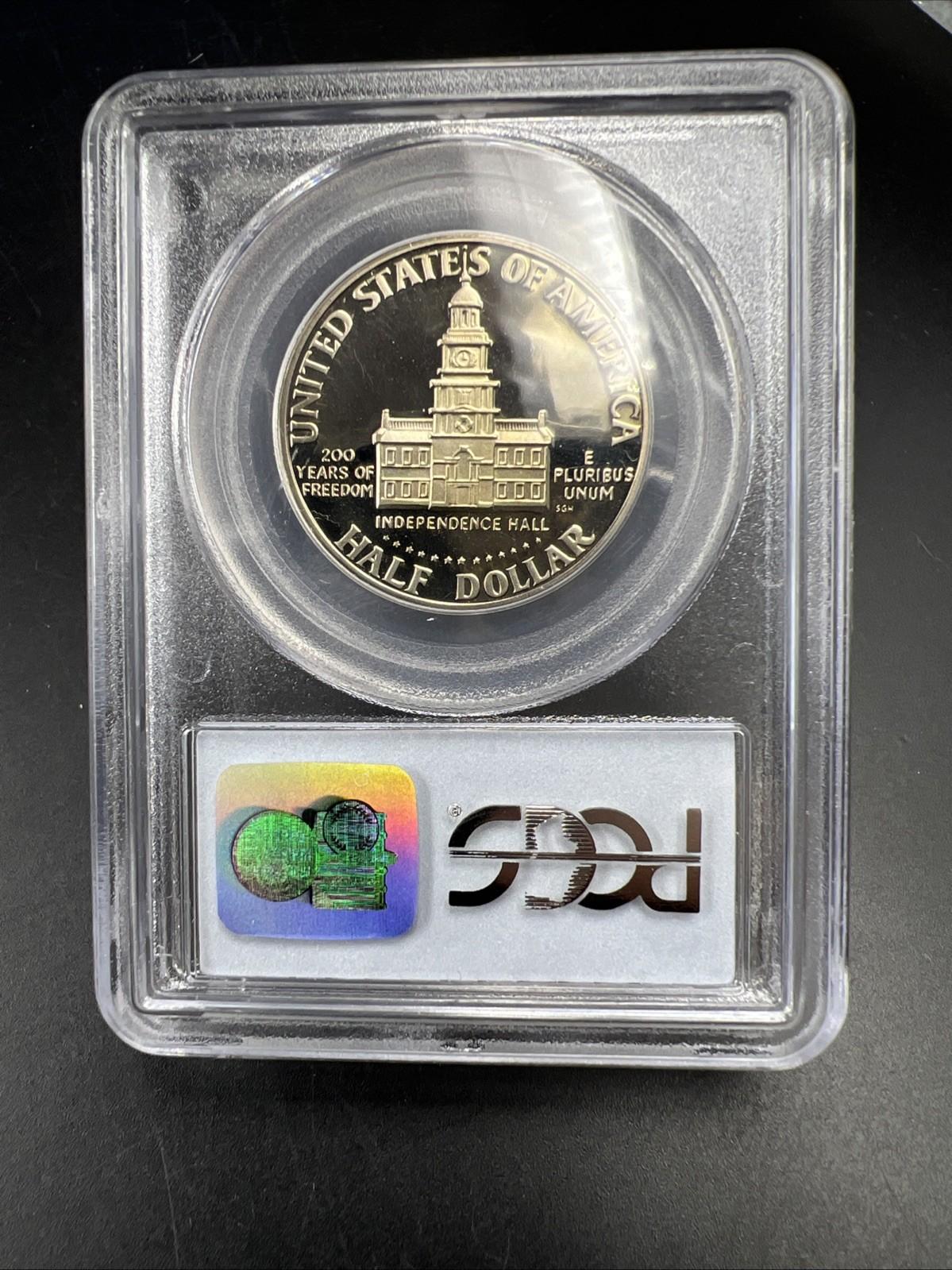 1976 50c Kennedy Proof 50c Clad Copper Nickel Half Dollar PCGS PR69DCAM #0 Nice