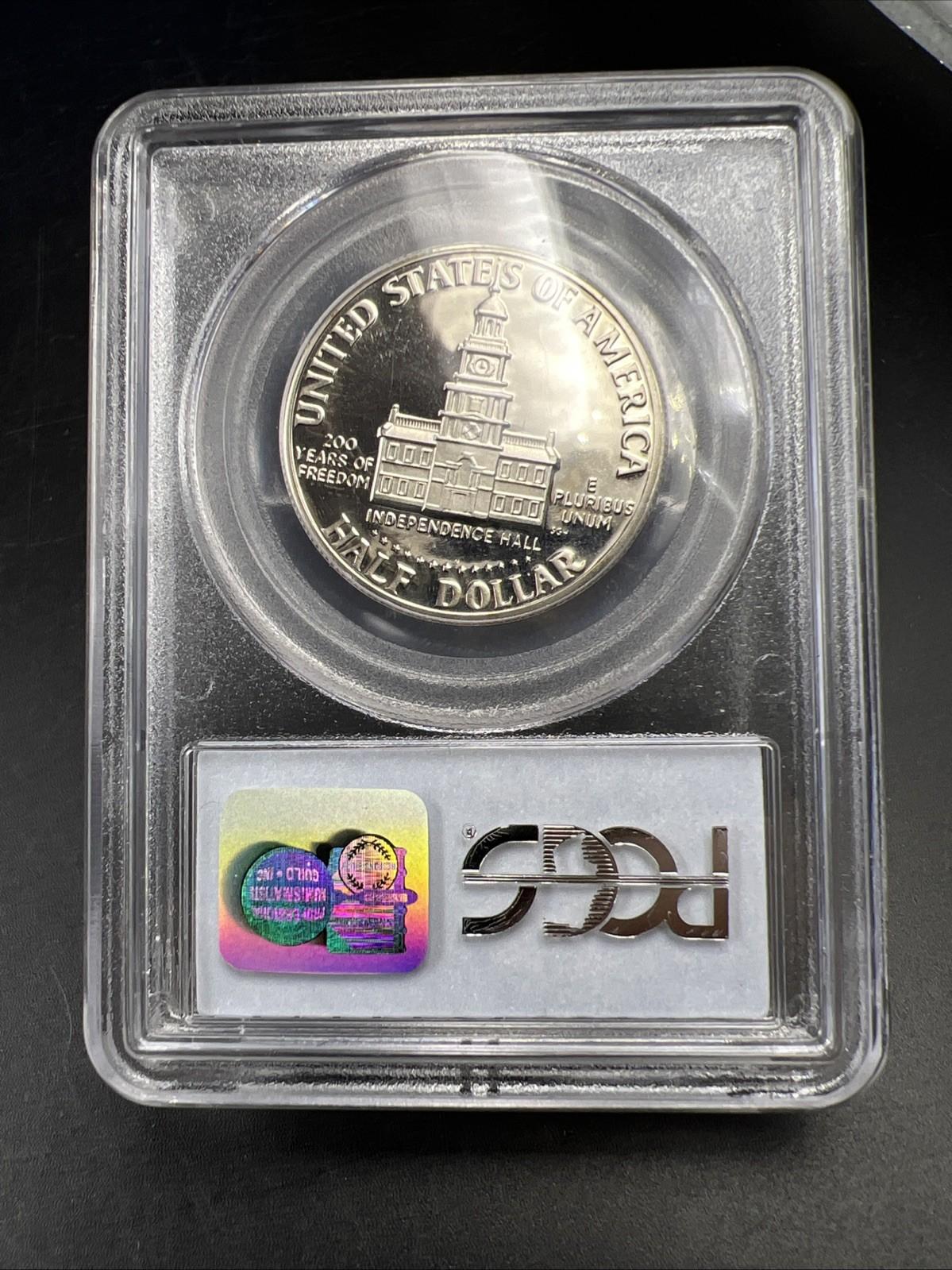 1976 50c Kennedy Proof 50c Clad Copper Nickel Half Dollar PCGS PR69DCAM #778