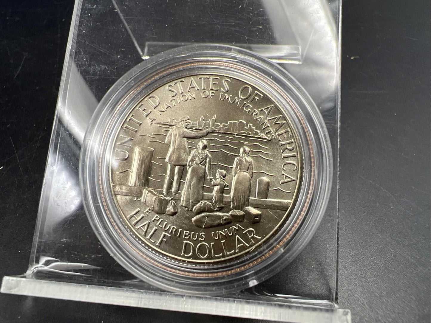 1986 D Statue of Liberty 50c Business Copper Nickel Clad Gem BU Half Dollar SK#A