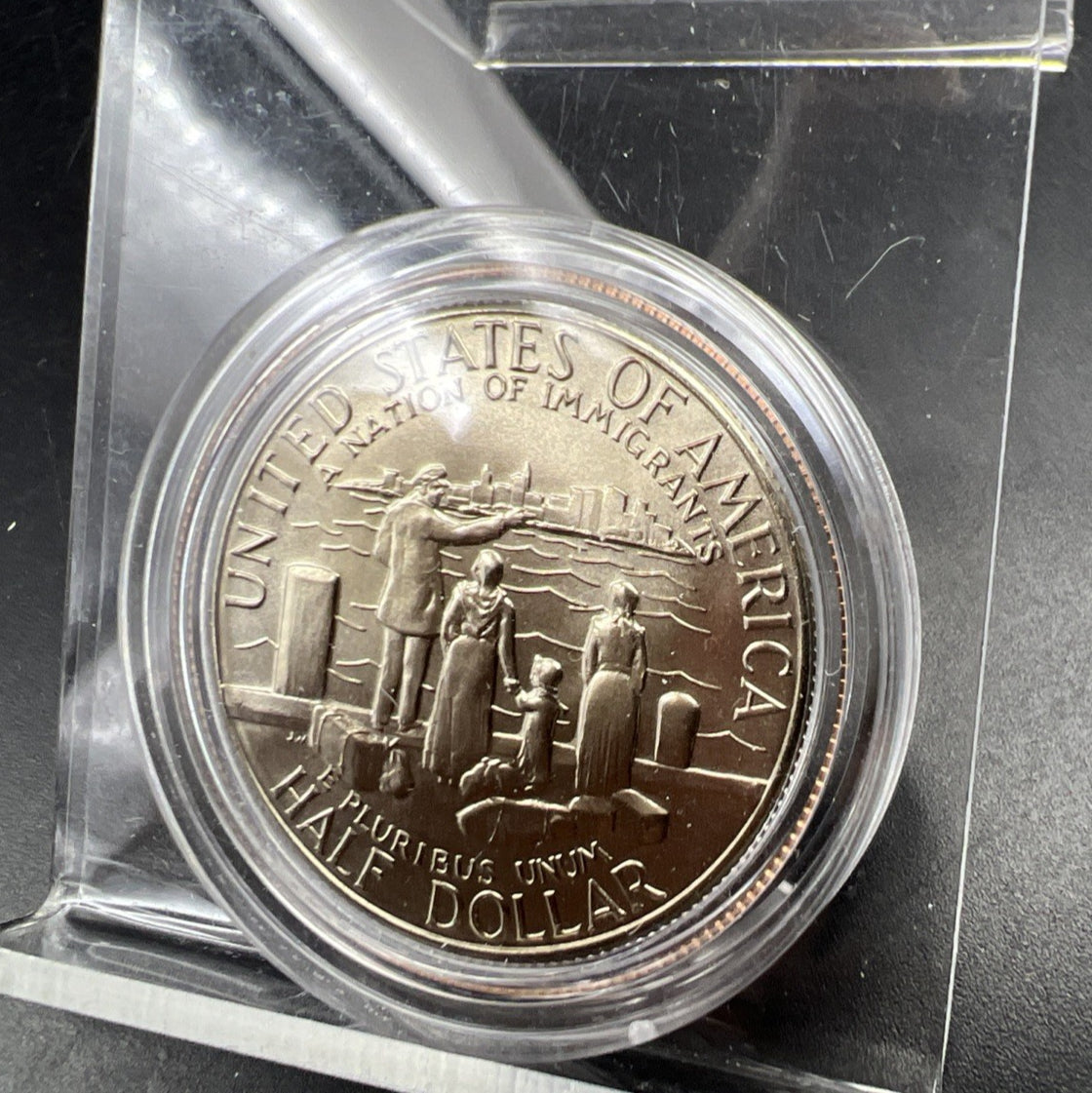 1986 D Statue of Liberty 50c Business Copper Nickel Clad Gem BU Half Dollar SK#A