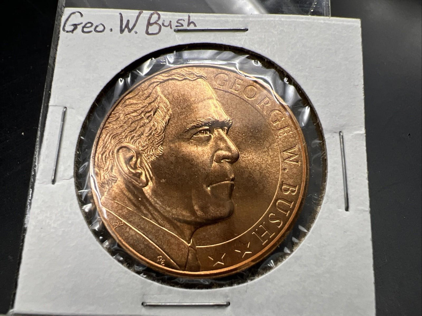 President George W Bush Bronze Medal US Mint UNC SK#A